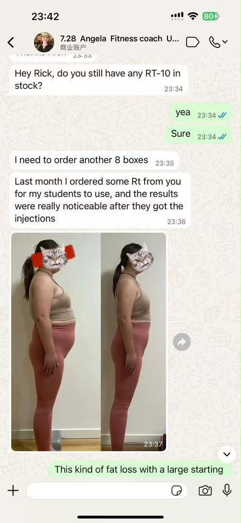 Another customer before and after result